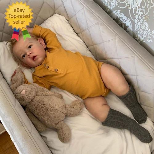 Bambola reborn boy - boy, pollici